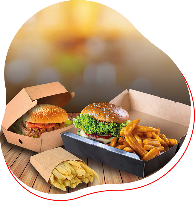 HAMBURGER FRIES BOXES 