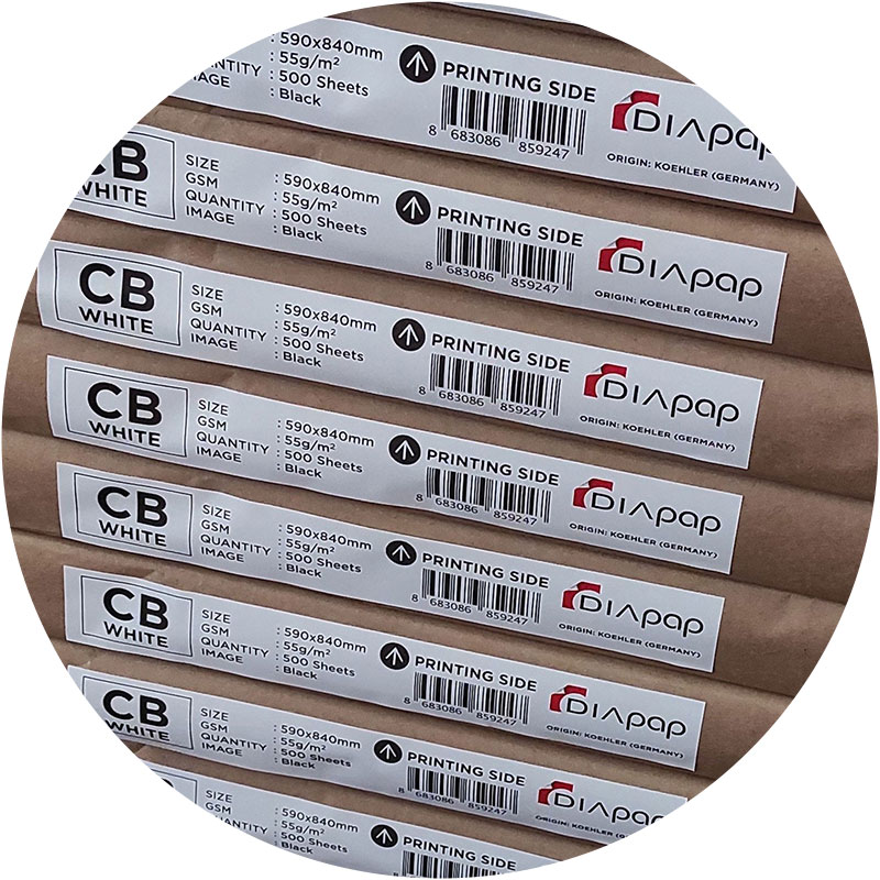 Carbonless Sheet Paper 55g/m2