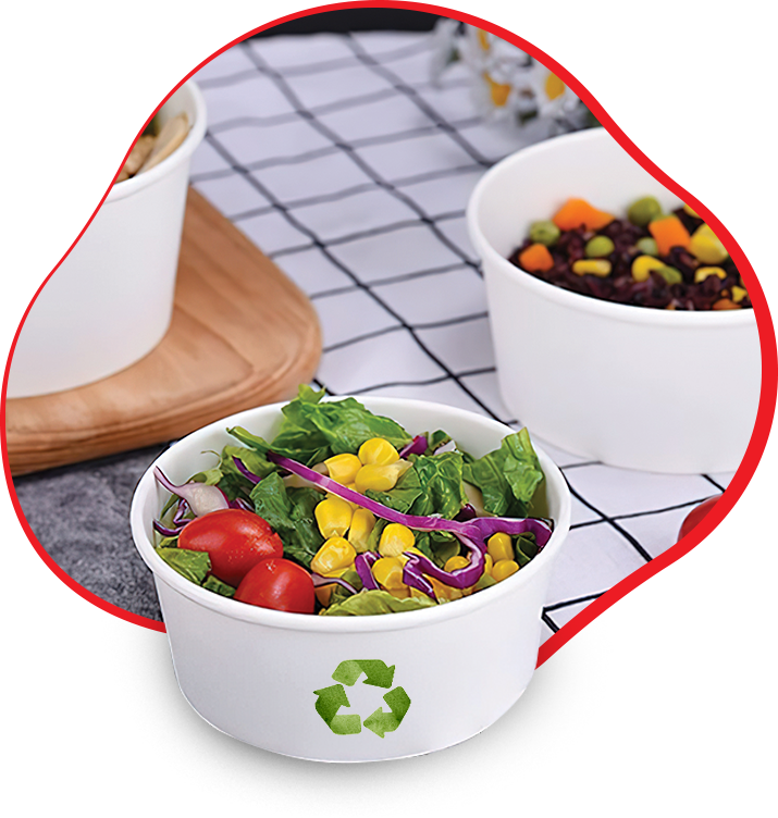 PLA COATED PAPER BOWLS